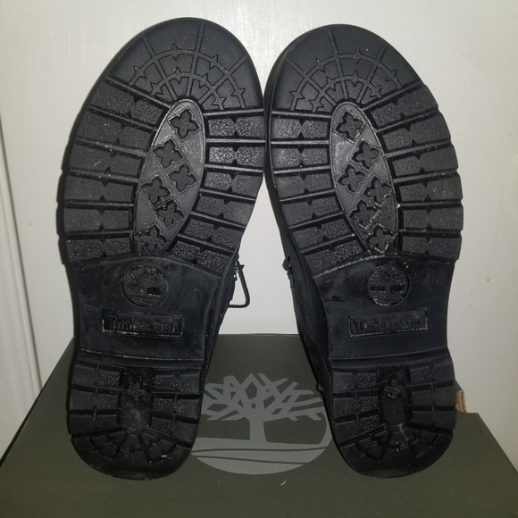 Timberland 6-Inch Waterproof Field Boot Black Nubuck Men's Boots - Picture 7 of 13